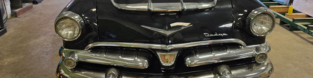 Front Of Old Car